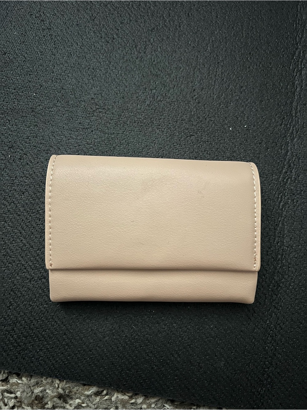 a new day Blush Beige Compact Trifold Wallet